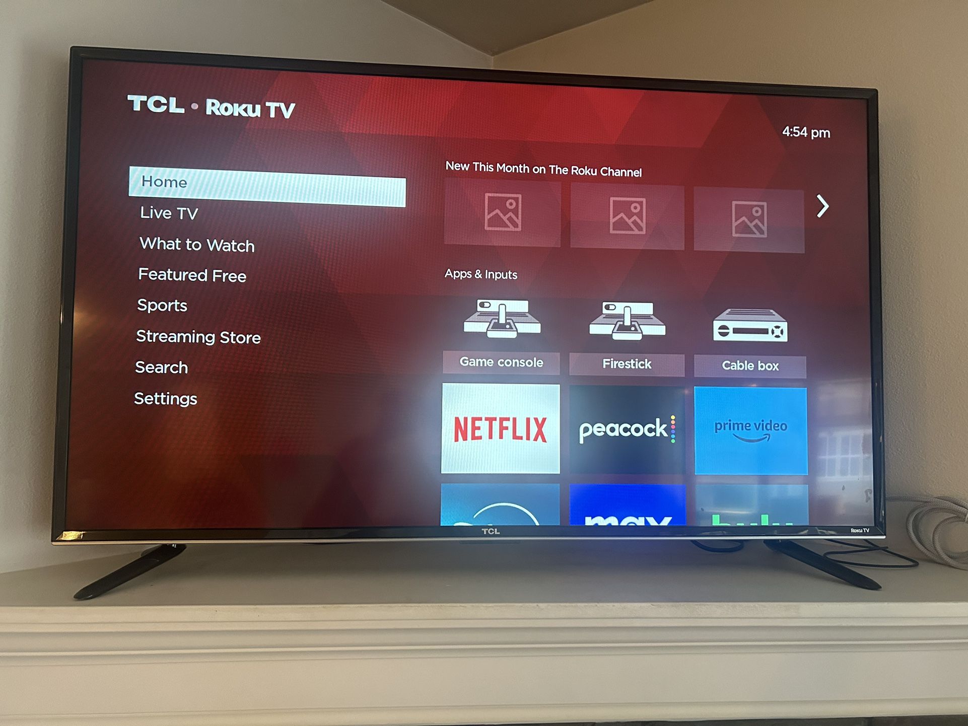 TCL Roku Television 50”