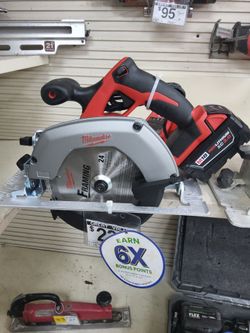 New Milwaukee 6.5 saw