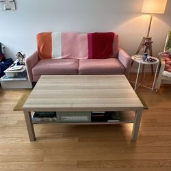 Bamboo Two Level Table