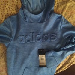 Medium Blue Adidas Hoodie
