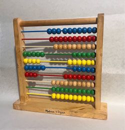 Melissa & Doug Wooden Abacus