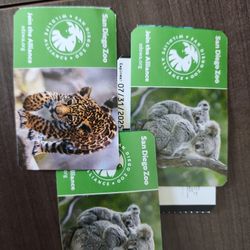 San Diego ZOO or SAFARI PARK tickets