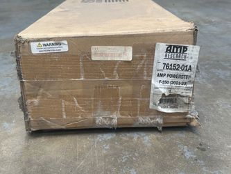 REALTRUCK AMP RESEARCH POWER STEPS - 2021-2023 Ford F-150 - Part#76152-01A