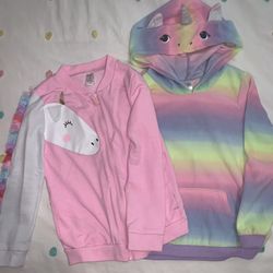 Girl Unicorn Sweaters-Carters 