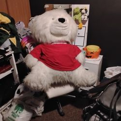Big White Teddy Bear 