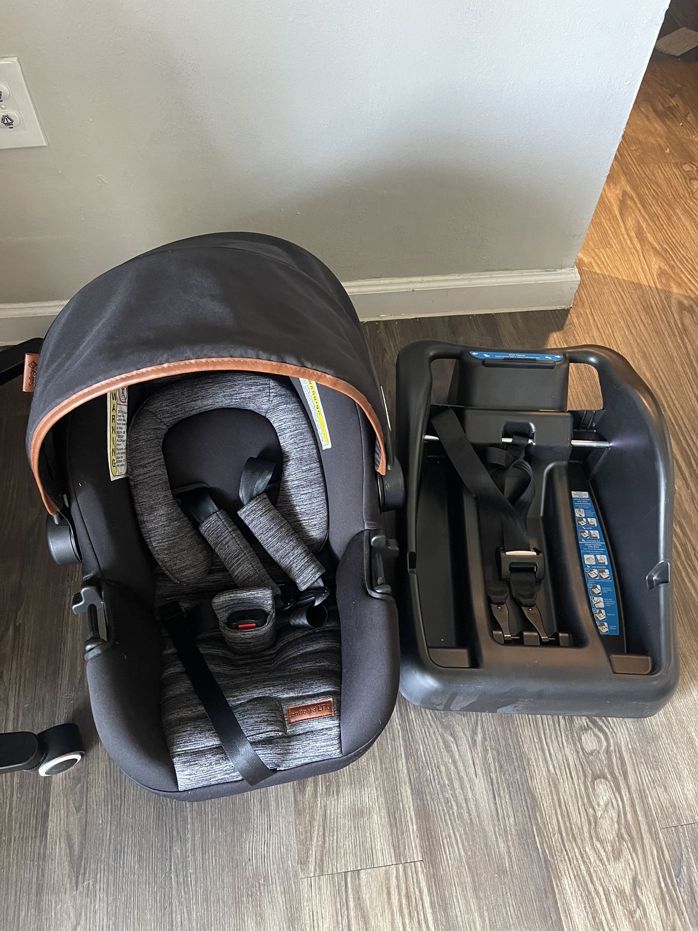 Baby car seat and support