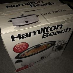 Hamilton Beach Slow Cooker Crockpot 