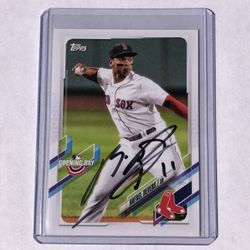 Rafael Devers Autograph
