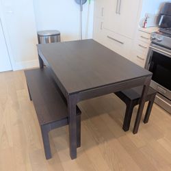 IKEA EKEDALEN Dining Table & Chairs