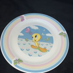 Vintage Tweety Bird Plate – Looney Tunes by Gibson