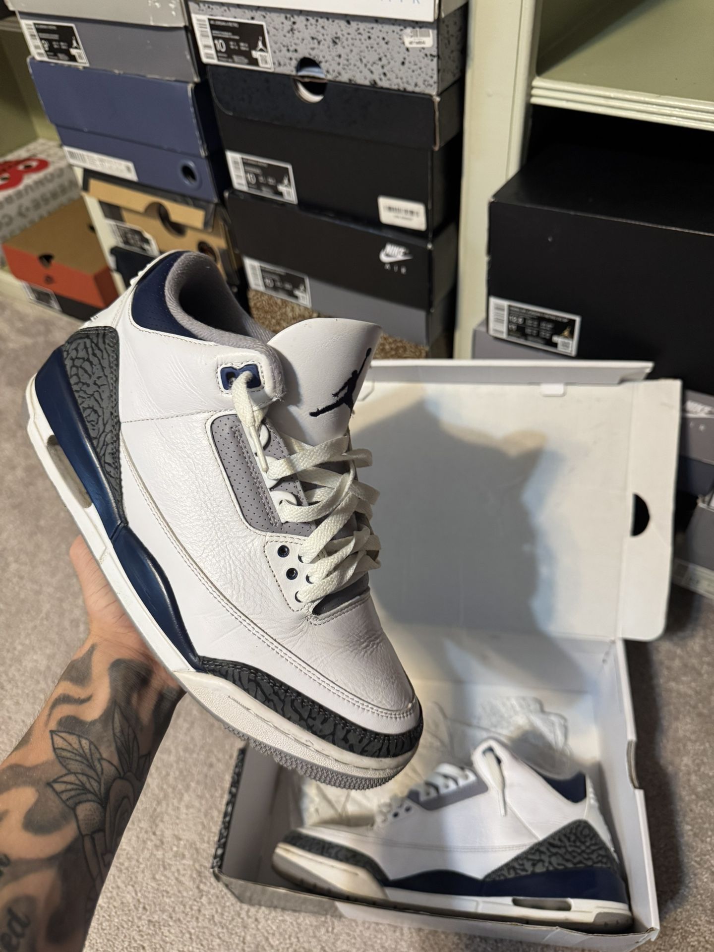 Air Jordan 3 Retro ‘Midnight Navy’