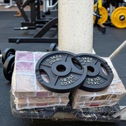 New Olympic Weights 2x25lbs