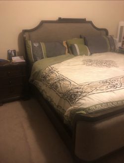 King Bedset and boxspring