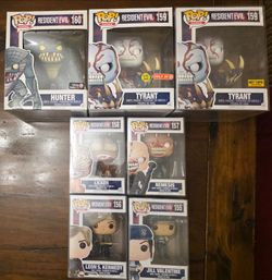 Resident Evil Funko Pop Complete Set