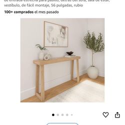 Wooden Console Table