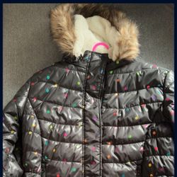 New With Tag, Brand: Cat & Jack Girls  Jacket With Removable Hood. Size XXL (18)