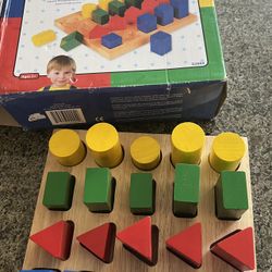 Wooden Learning Toy Shape & Color  