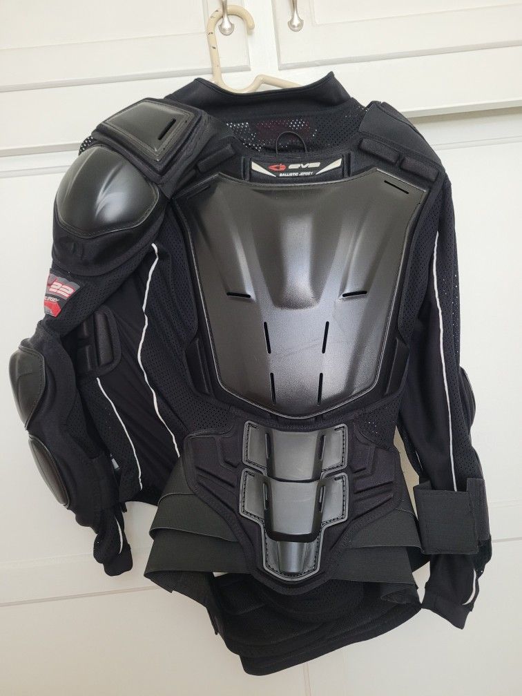 Evs Ballistic Jersey Bj02 Protection Gear Body Chest Armor Black