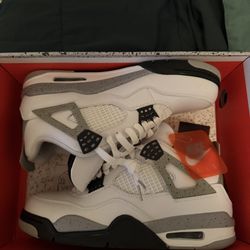 Jordan 4s White Cement 