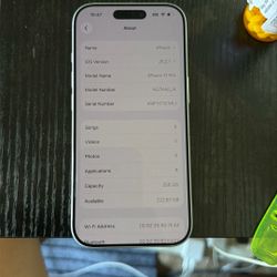 Iphone 17 Pro 256gb Silver