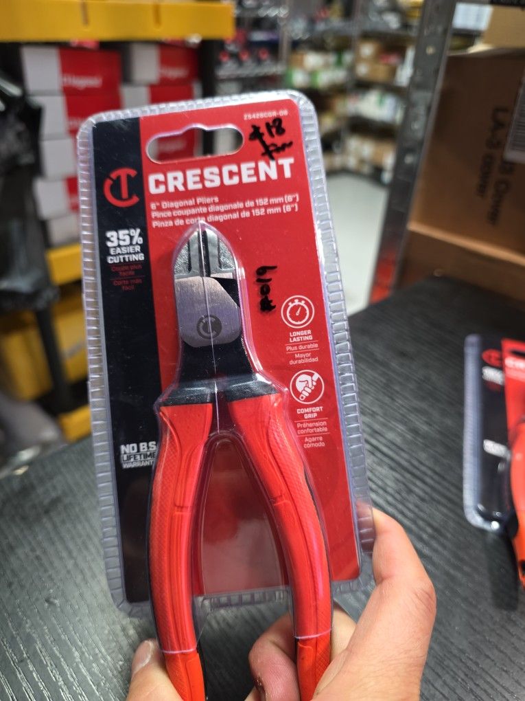 Crescent
Z2 6 in. High Leverage Diagonal Cutting Pliers with Dual Material Grips