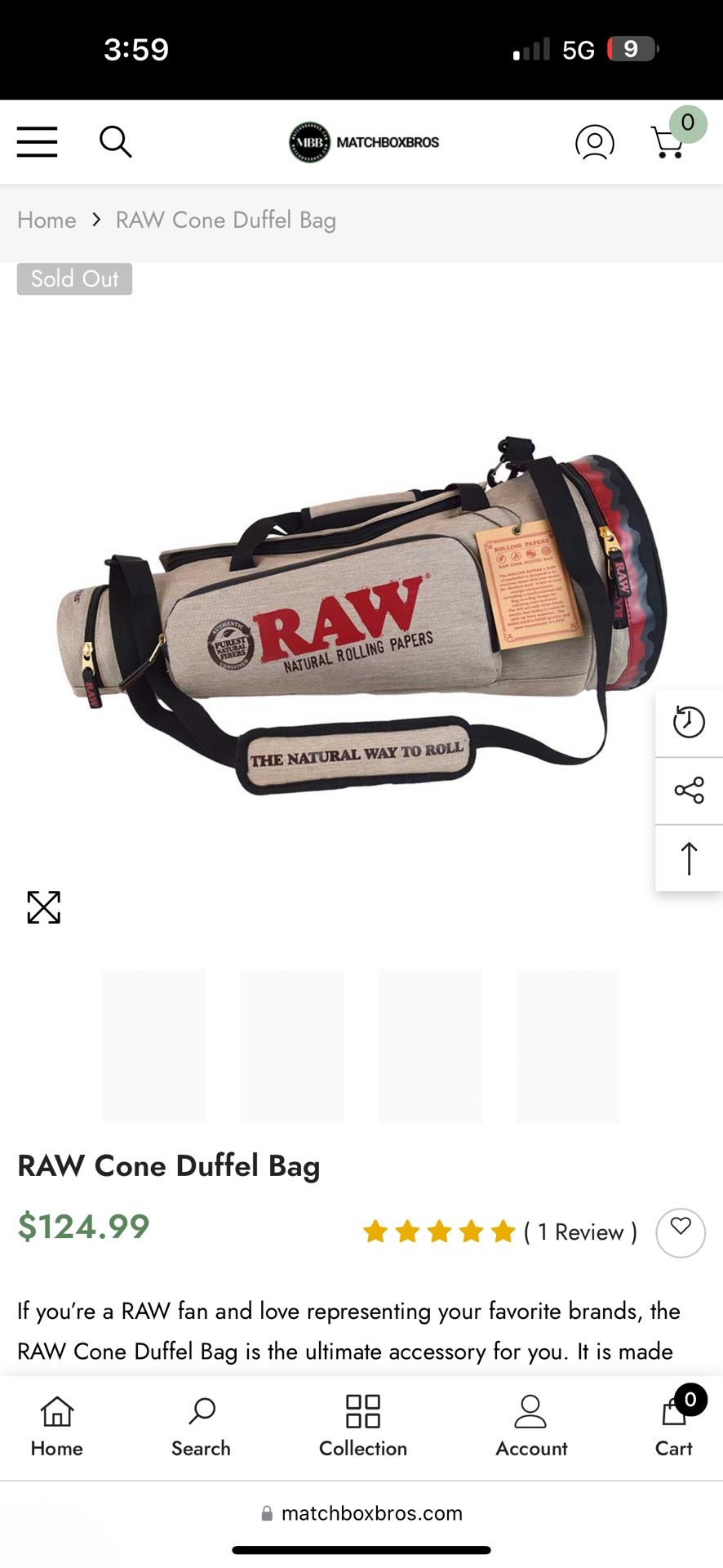 Raw Duffle Bag