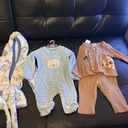 0-1 Month Old - New Born Clothes For A Baby Boy