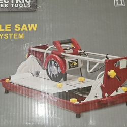 1/5 Hp 7" Wet Saw With 2 New Blades