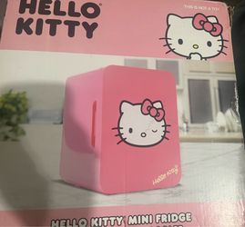 Hello Kitty Mini Fridge New