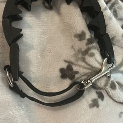 Large Dog Neck Collar Black