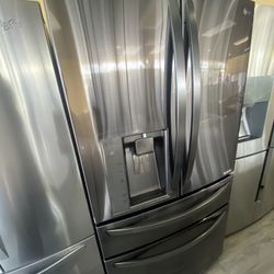 Lg Refrigerator Black Stainless