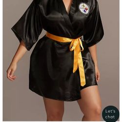 New Women's  pittsburgh steelers Robe