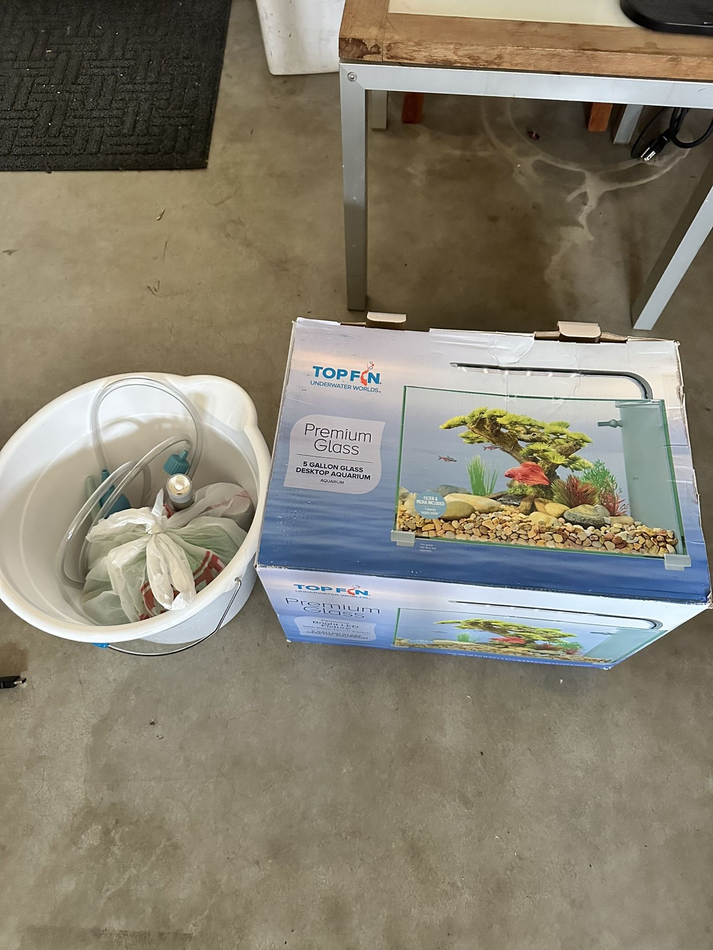 Topfin 5 Gallon Tank & Accessories