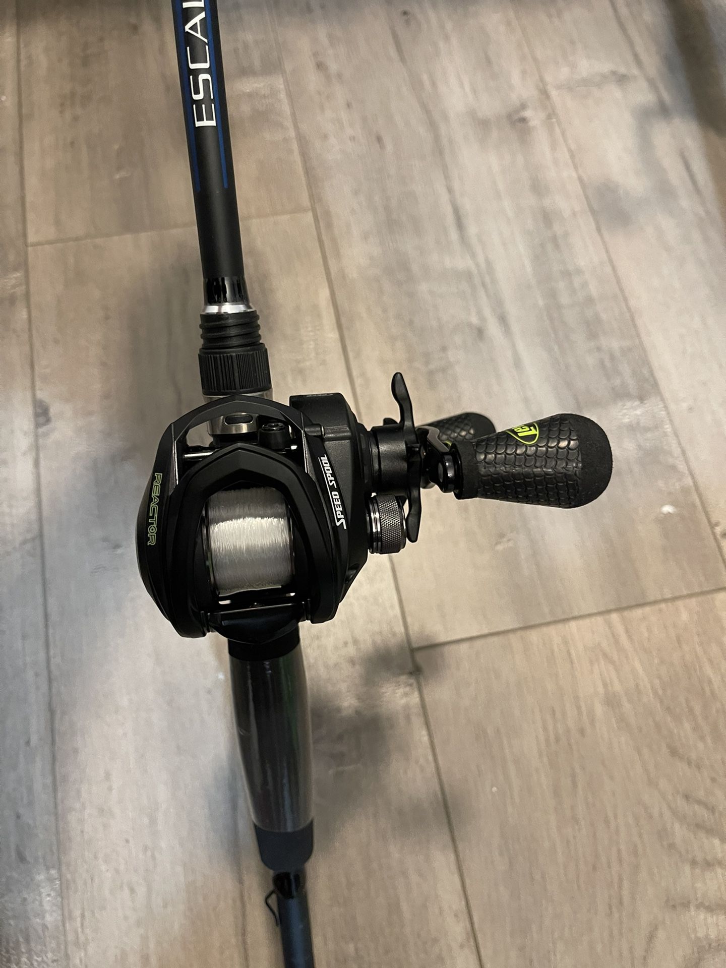New Lew's Reactor Baitcaster On A New Escalate HD 7FT 10-25LB for Sale in  Hialeah, FL - OfferUp