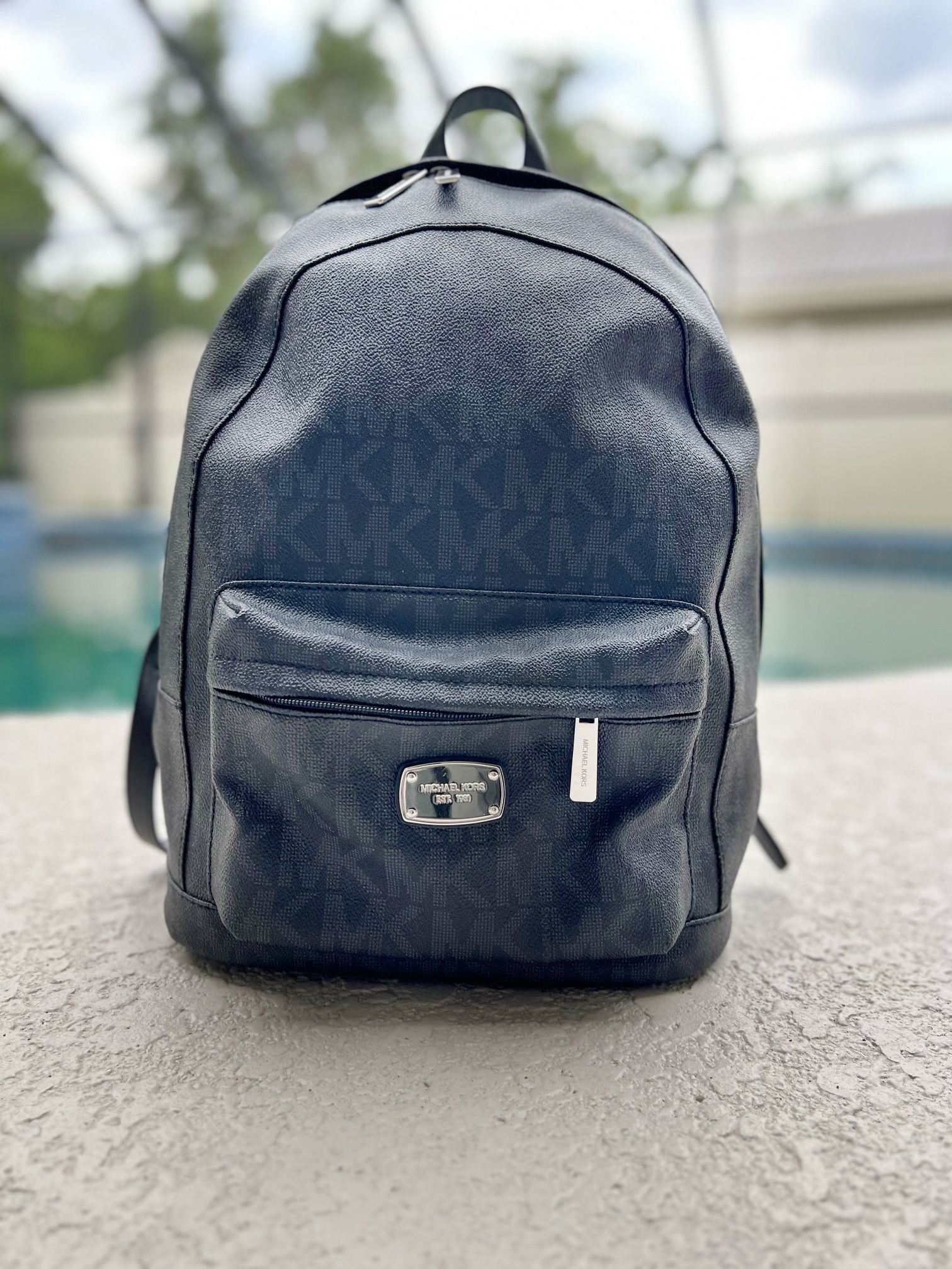 Michael Kors Black Backpack