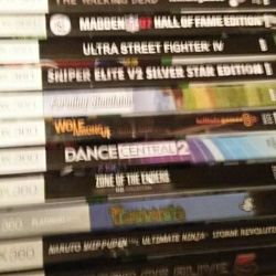 Ps3, ps4, wii, wii u, xbox 360, and x box one