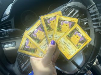 Yellow Cheeks 1999 Pikachu 