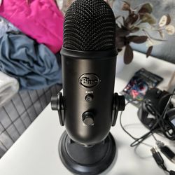 Blue Yeti Microphone/ Logitech Webcam