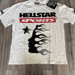 White Hellstar Tee - Medium 