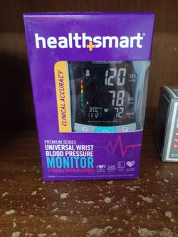 Health smart Wrist BLOOD PRESSURE MONITOR. BRAND NEW