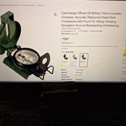Cammenga Official US Military Tritium Lensatic Compass