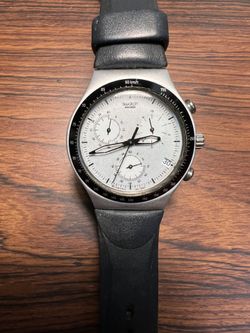Swatch - Ray of Light Irony AG 1998 Chronograph 4 Jewels Watch Runs Perfect $88