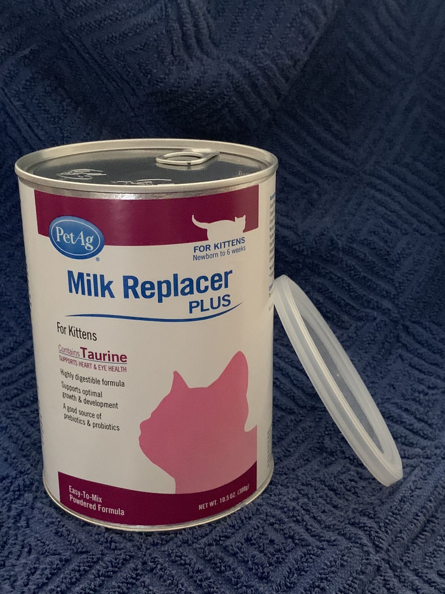 PetAg Milk Replacer Plus for Kittens and Cats, 10.5 oz for Sale in El