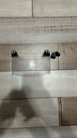 Clear Oakley visor