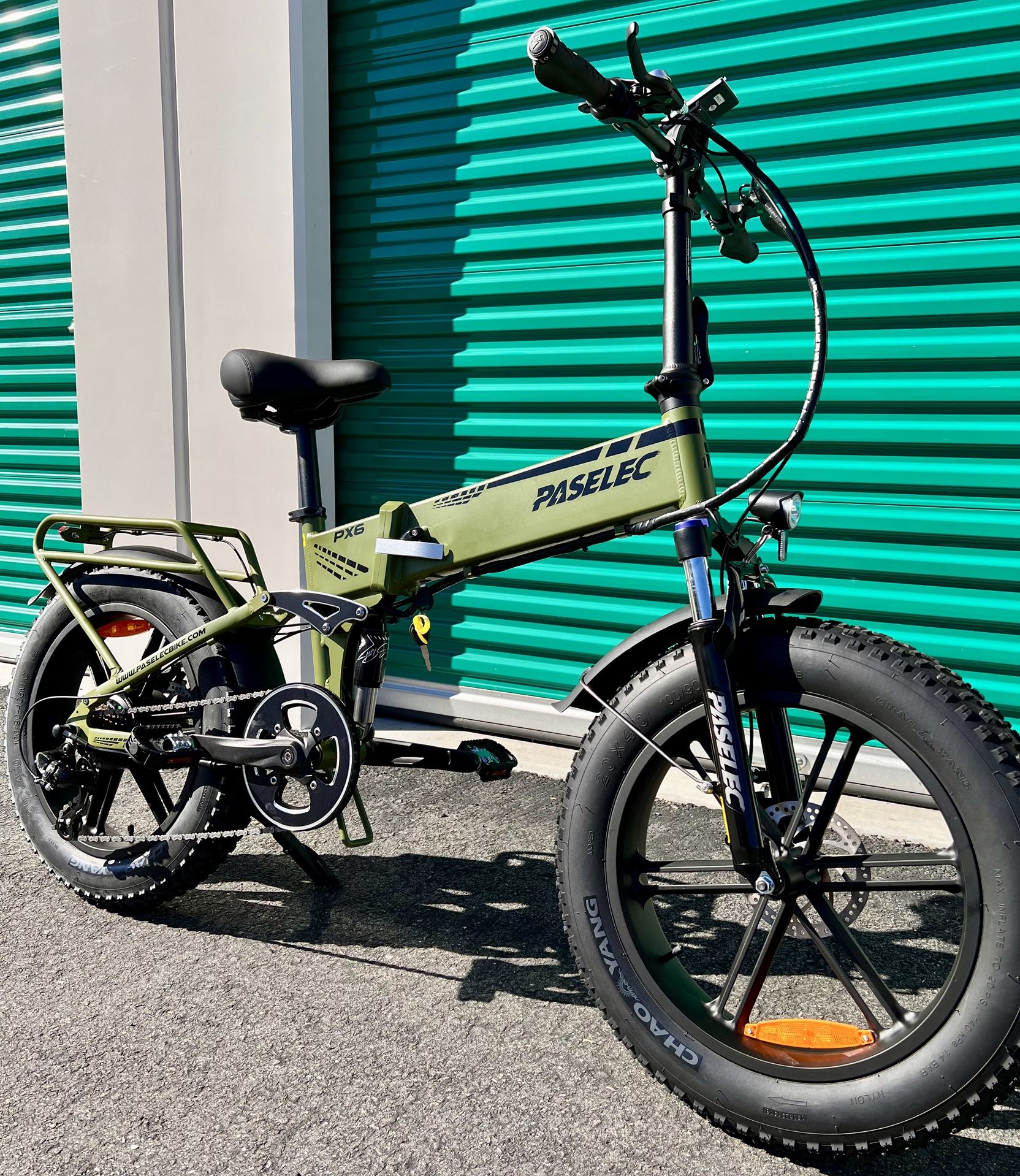 48V/750/1000Watt Electric Folding E-Bike, 28mph, 13ah Battery, Full Suspension