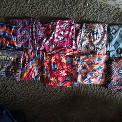 All Ten Pairs Of Disney Tc Lularoe Leggings 