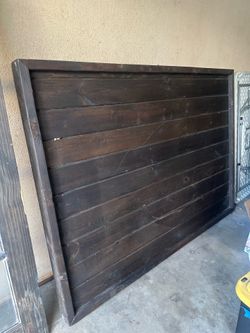 Wood backdrop