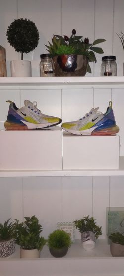 Nike Air Max 270 Multicolor Sneakers  Size 6.5Y