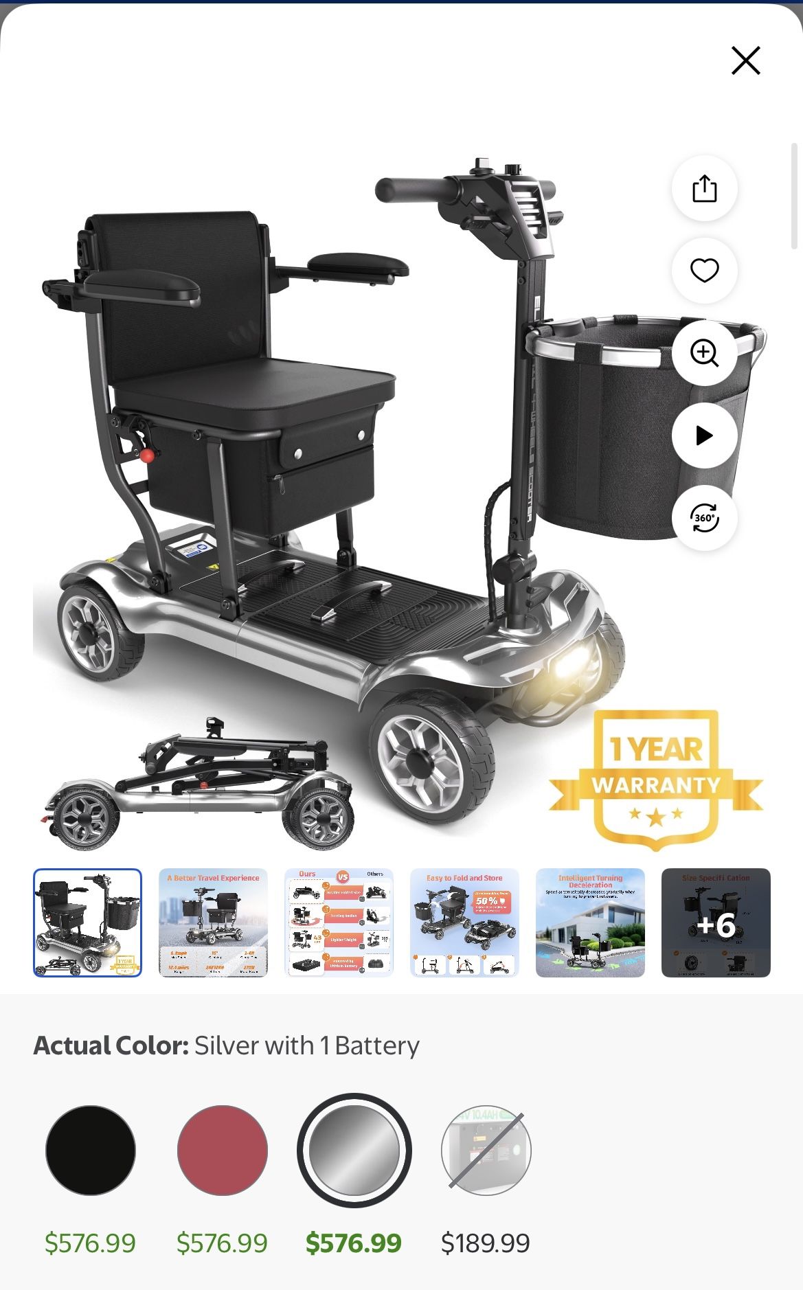 Light ELECTRIC Scooter 