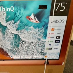 75 Tv $55 Down On Finacing Free Delivery 6 Month Warranty. 75 Lg Tv Smart 4k HDTV